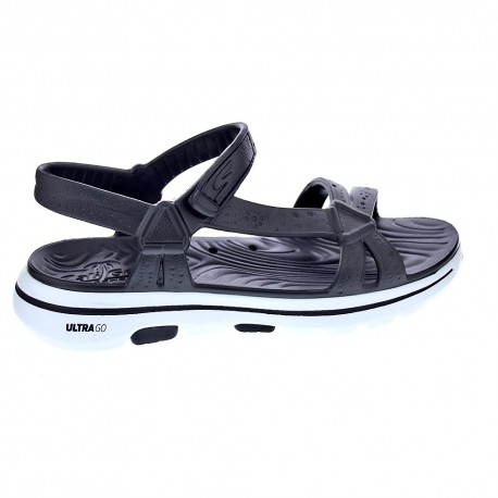 Sandalias Skechers zapatos Mujer modelo Go Walk Negro 