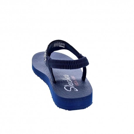 Sandalias Skechers zapatos Mujer modelo Meditation Azul 