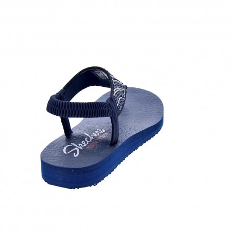 Sandalias Skechers zapatos Mujer modelo Meditation Azul 