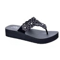 Sandalias Skechers zapatos Mujer modelo Vinyasa Negro 