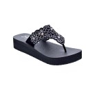 Sandalias Skechers zapatos Mujer modelo Vinyasa Negro 