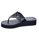 Sandalias Skechers zapatos Mujer modelo Vinyasa Negro 