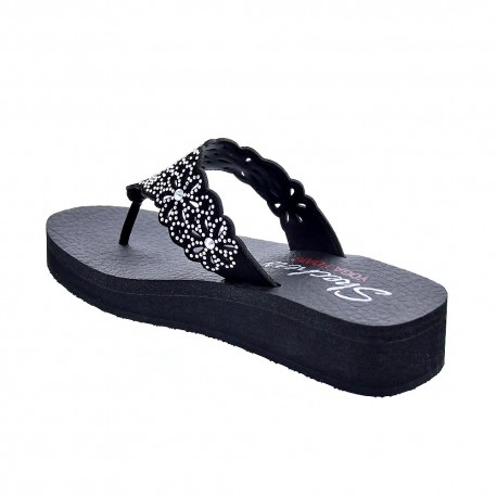 Sandalias Skechers zapatos Mujer modelo Vinyasa Negro 