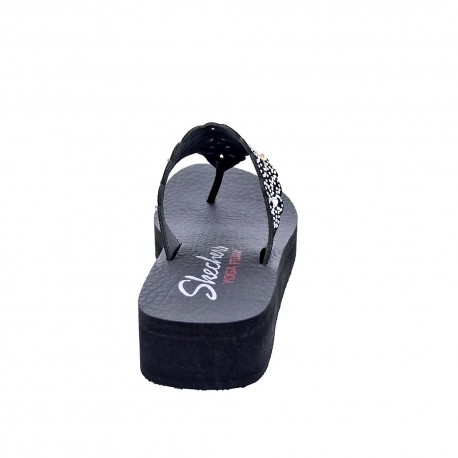Sandalias Skechers zapatos Mujer modelo Vinyasa Negro 