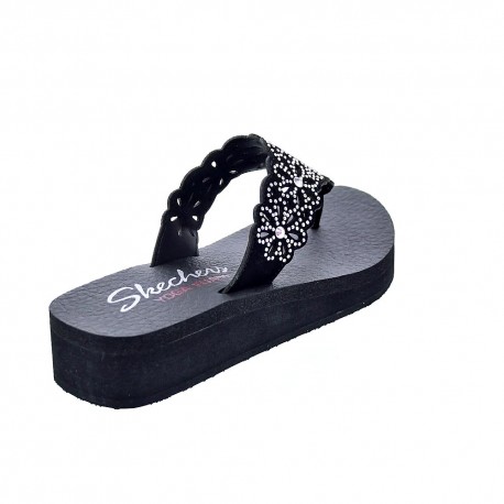 Sandalias Skechers zapatos Mujer modelo Vinyasa Negro 