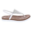 Sandalias Skechers zapatos Mujer modelo Moon Keepers Blanco 