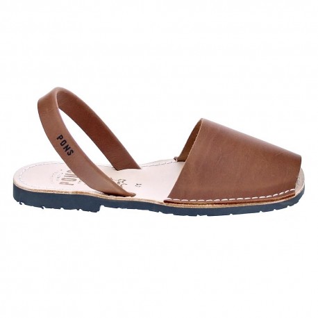 Abarcas menorquinas Avarca Pons zapatos Hombre modelo 550 Marrón 