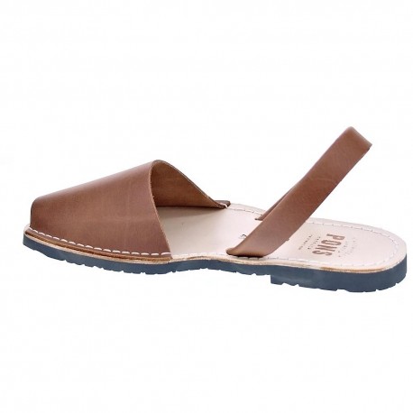 Abarcas menorquinas Avarca Pons zapatos Hombre modelo 550 Marrón 