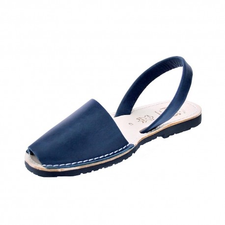 Abarcas menorquinas Avarca Pons zapatos Hombre modelo 550 Azul 