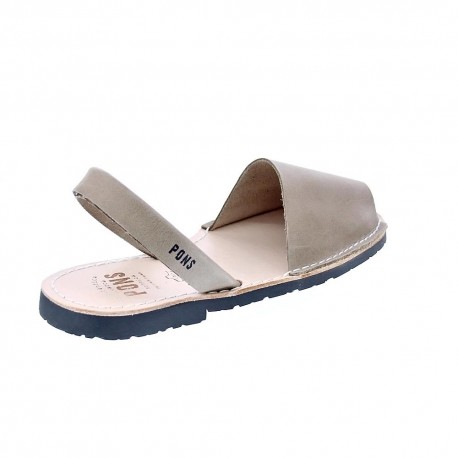 Abarcas menorquinas Avarca Pons zapatos Hombre modelo 550 Beige 