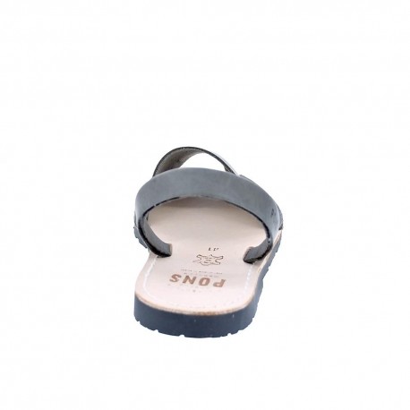 Abarcas menorquinas Avarca Pons zapatos Hombre modelo 550 Gris 