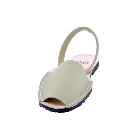 Abarcas menorquinas Avarca Pons zapatos Hombre modelo 550 Beige 