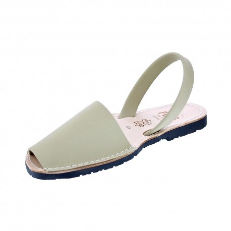 Abarcas menorquinas Avarca Pons zapatos Hombre modelo 550 Beige 