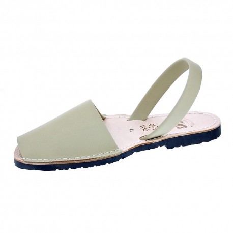 Abarcas menorquinas Avarca Pons zapatos Hombre modelo 550 Beige 