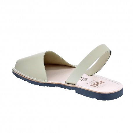 Abarcas menorquinas Avarca Pons zapatos Hombre modelo 550 Beige 