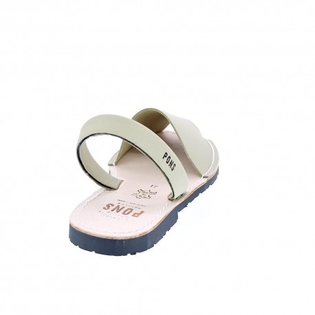 Abarcas menorquinas Avarca Pons zapatos Hombre modelo 550 Beige 