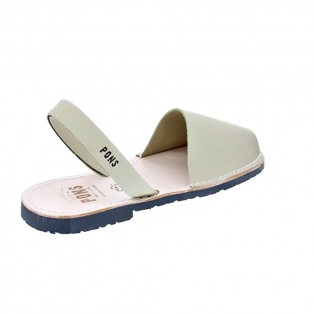 Abarcas menorquinas Avarca Pons zapatos Hombre modelo 550 Beige 