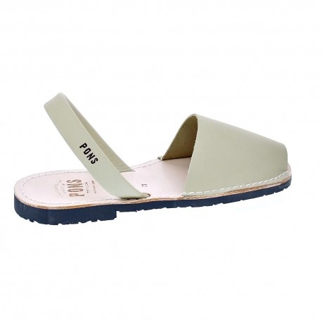 Abarcas menorquinas Avarca Pons zapatos Hombre modelo 550 Beige 