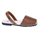 Abarcas menorquinas Avarca Pons zapatos Mujer modelo 510 Marrón 
