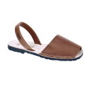 Abarcas menorquinas Avarca Pons zapatos Mujer modelo 510 Marrón 