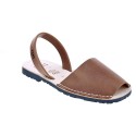 Abarcas menorquinas Avarca Pons zapatos Mujer modelo 510 Marrón 
