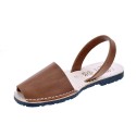 Abarcas menorquinas Avarca Pons zapatos Mujer modelo 510 Marrón 