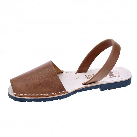 Abarcas menorquinas Avarca Pons zapatos Mujer modelo 510 Marrón 