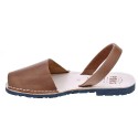 Abarcas menorquinas Avarca Pons zapatos Mujer modelo 510 Marrón 
