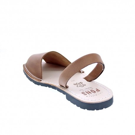 Abarcas menorquinas Avarca Pons zapatos Mujer modelo 510 Marrón 