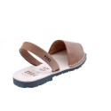 Abarcas menorquinas Avarca Pons zapatos Mujer modelo 510 Marrón 