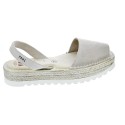 Abarcas menorquinas Avarca Pons zapatos Mujer modelo 116F Beige 