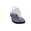 Sandalias Skechers zapatos Mujer modelo Meditation Plata 