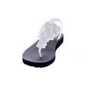 Sandalias Skechers zapatos Mujer modelo Meditation Plata 