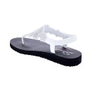 Sandalias Skechers zapatos Mujer modelo Meditation Plata 