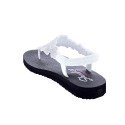 Sandalias Skechers zapatos Mujer modelo Meditation Plata 