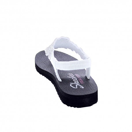Sandalias Skechers zapatos Mujer modelo Meditation Plata 
