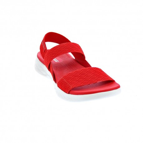 Sandalias Skechers zapatos Mujer modelo Girls Trip Rojo 