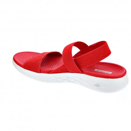 Sandalias Skechers zapatos Mujer modelo Girls Trip Rojo 