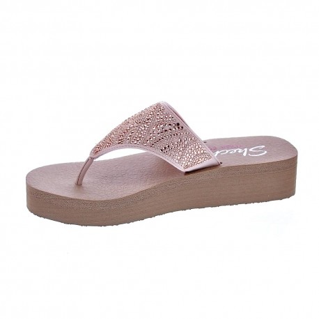 Sandalias Skechers zapatos Mujer modelo Stone Candy Rosa 