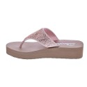 Sandalias Skechers zapatos Mujer modelo Stone Candy Rosa 