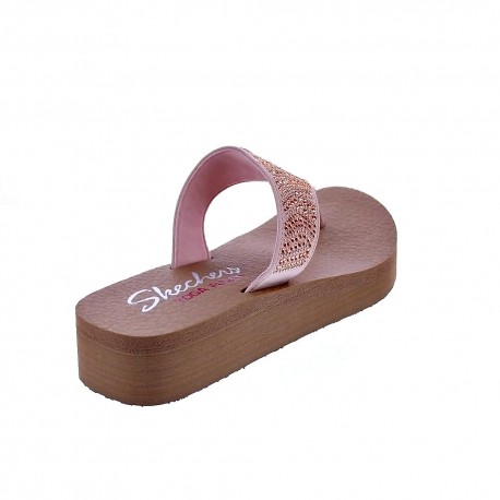 Sandalias Skechers zapatos Mujer modelo Stone Candy Rosa 