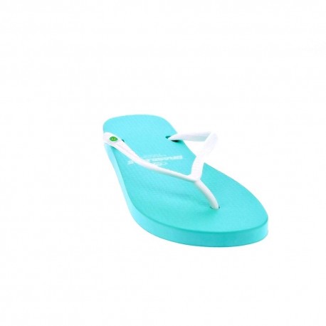 Chanclas Brasileras zapatos Mujer modelo Classic Combi W Verde 