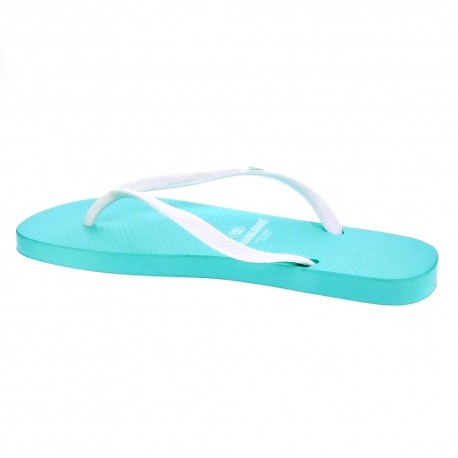 Chanclas Brasileras zapatos Mujer modelo Classic Combi W Verde 