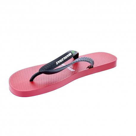Chanclas Brasileras zapatos Hombre modelo Classic Combi Rojo 