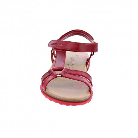 Sandalias Panama Jack zapatos Mujer modelo Caribel Rojo 
