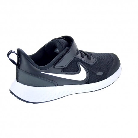 Zapatillas Nike zapatos Niño modelo Revolution 5 Negro 