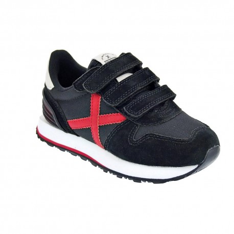 Zapatillas Munich zapatos Niño modelo Mini Masana Negro 