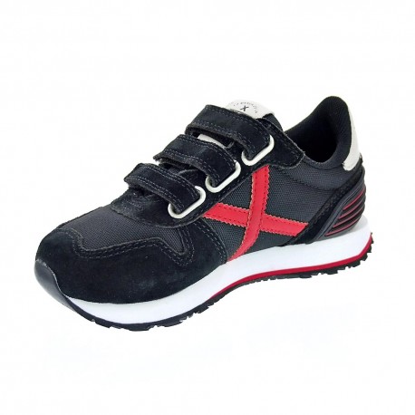 Zapatillas Munich zapatos Niño modelo Mini Masana Negro 