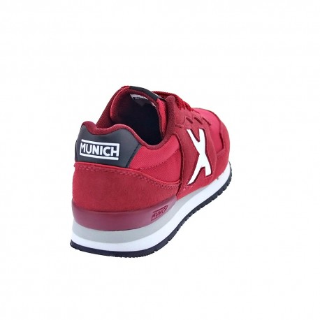 Zapatillas Munich Sport zapatos Niño modelo Dash Rojo 