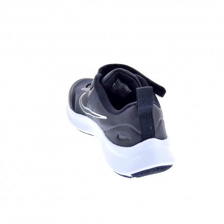 Zapatillas Nike zapatos Niño modelo Star Runner 3 2 velcros Negro 